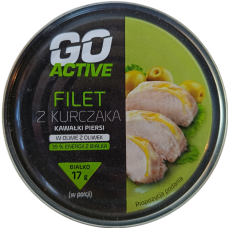 Куряче філе в оливковій олії Filet z Kurczaka Go Active 150g