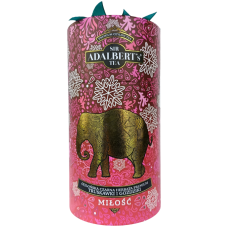 Чай цейлонський чорний з полуницею та гвоздикою Milosc Sir Adalbert's Tea 80g