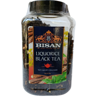 Чай чорний листовий з лакрицею та фенхелем Liquorice Black Tea Bisan 230g