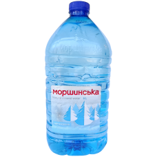 Вода мінеральна негазова Моршинська 6l