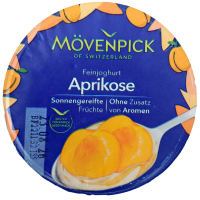 Йогурт зі смаком абрикоса Movenpick 150g