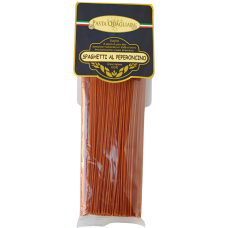 Спагетті з манної пшениці твердих сортів з перце чилі Spaghetti al Peperoncino Pasta Quagliara 500g