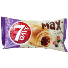 Круасан з ягідною начинкою Max 7 Days 80g
