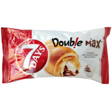 Круасан з шоколдно-ванільною начинкою Double max 7 Days 80g