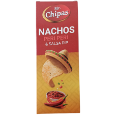 Кукурудзяні чіпси начос зі смаком пері-пері та соусом сальса Peri Peri&Salsa Dip Mr.Chipas 70 г