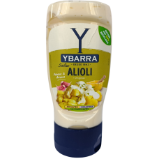 Соус часниковий Аліолі без глютену та лактози Alioli Ybarra 250ml