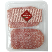 Салямі сиров'ялена Мілано Brunamore Bottega 100g