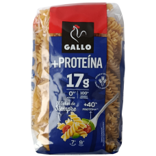 Макарониі протеїнові Fusillii + Protein 17g Gallo 400g