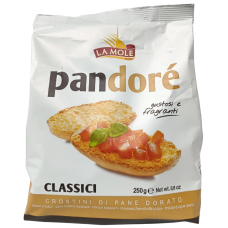 Грінки-човники пшеничні Pandore Classici La Mole 250g