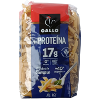 Макарониі протеїнові Penne Rigate + Protein 17g Gallo 400g