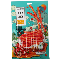 Китайський снек латяо гострий Spicy stick Lakexixi 92g