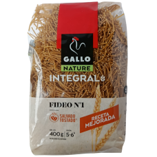 Макарони цільнозернові Integral Fide0 №1  Nature Gallo 400g