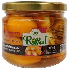 Перець солодкий фарширований м'яким сиром Royal 290g