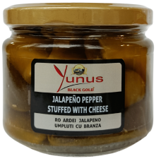 Перець халапеньо фарширований м'яким сиром Yunus 290g