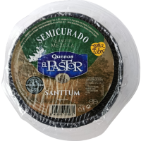 Сир з трьох видів молока (коровячого, козячого та овечого) Semicurado Santtum Quesos el Pastor Queso de Mezcla 1kg