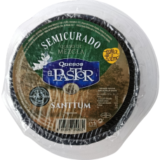 Сир з трьох видів молока (коровячого, козячого та овечого) Semicurado Santtum Quesos el Pastor Queso de Mezcla 1kg