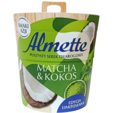 Крем-сир з матча та кокосом Almette 150g