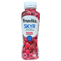 Питний йогурт зі смаком малини та граната Skyr Fruvita 330g