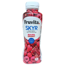 Питний йогурт зі смаком малини та граната Skyr Fruvita 330g
