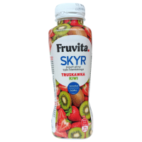 Питний йогурт зі смаком ківі та полуниці Skyr Fruvita 330g