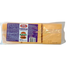 Сир тостовий Чеддар Burger Cheddar Food Slicec Mlekovita 1.033kg