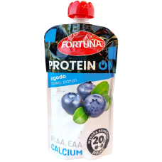 Протеїновий фруктовий мус зі смаком чорниці, яблука, банана Protein On Fortuna 180g
