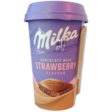 Молочний напій зі смаком полуниці Milka 220ml