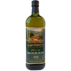 Оливкова олія рафінована в склі Aceite de Orujo de Oliva Monterico 1l