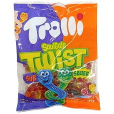 Желейні цукерки Squiggle twist Trolli 150g