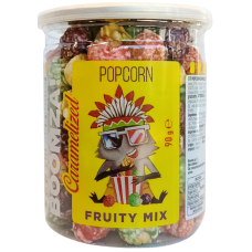 Попкорн карамелізований Фруктовий мікс Popcorn Boomza Caramelized 90g