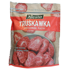 Сублімована полуниця скибочками без цукру Truskawka Alesto 30g
