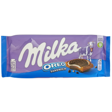 Шоколад молочний з печивом Oreo Milka 92g