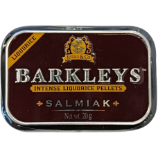 Льодяники з лакрицею та сальміаку Salmiak Barkleys 20g