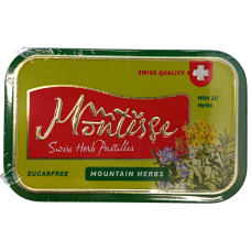 Льодяники без цукру зі смаком гірських трав Montisse 50g
