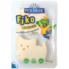 Нарізка сиру дитячий гауда Polmlek  Fiko 150g