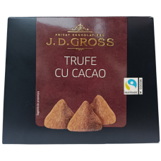 Цукерки трюфель з какао смаком Trufe  Cu Cacao J.D. Gross 250g