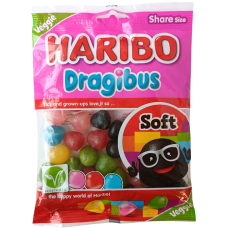 Желейні цукерки Dragibus Haribo 150g