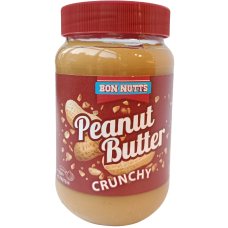 Арахісова паста Crunchy Peanut Butter Bon Nutts 340g