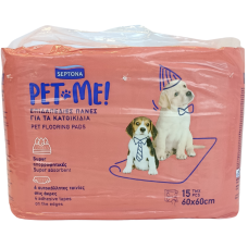 Пелюшки для домашніх тварин Pet Me Septona 15pcs