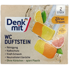 Туалетний блок для унітазу zitrus WC Duftstein Denk mit 120g
