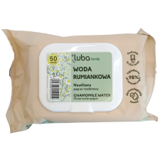 Вологий туалетний папір з ромашковою Luda Eco Family 50шт