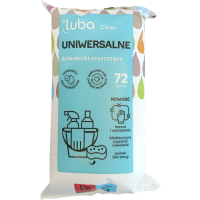 Серветки для загального прибирання 72шт Luba Clean