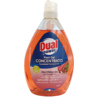 Засіб для миття посуду алоє і гранат piatti gel concentrato Dual power 1000 ml
