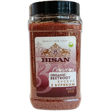 Кускус органічний з буряком Couscous Organic Beetroot Bisan 400g