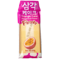 Бісквітне тістечко зі смаком маракуї Passionfruit Flavor Triangle Cake Firmly 100g