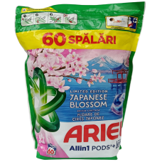 Капсули для прання універсальні Ariel All in 1 power Tapanese Blossom 60 шт