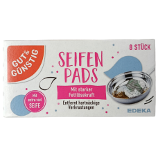 Губки з сильною жиророзчинною здатністю Seifen Pads 8шт