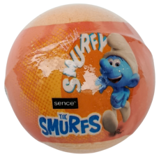 Дитяча бомбочка для ванни помаранчева The Smurfs Sence 100g