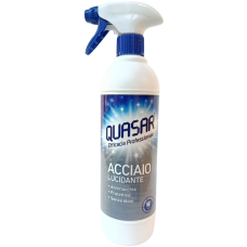 Засіб для очищення металевих поверхонь в спреї Quasar Acciaio Lucidante 580ml