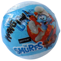 Дитяча бомбочка для ванни блакитна The Smurfs Sence 100g
